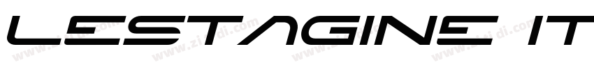 Lestagine Italic字体转换
